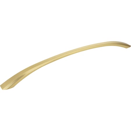 18 Center-to-Center Brushed Gold Wheeler Appliance Handle